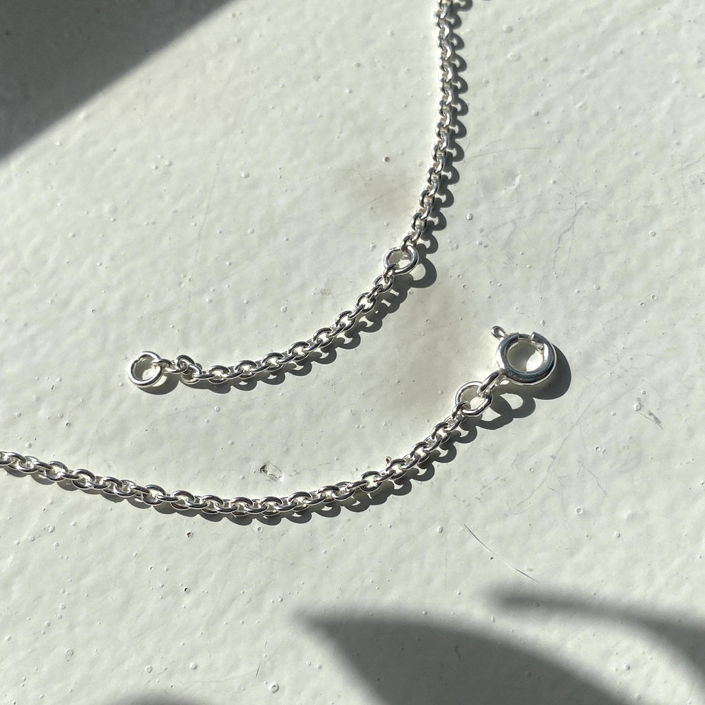 Silver Simple T-Bar Necklace