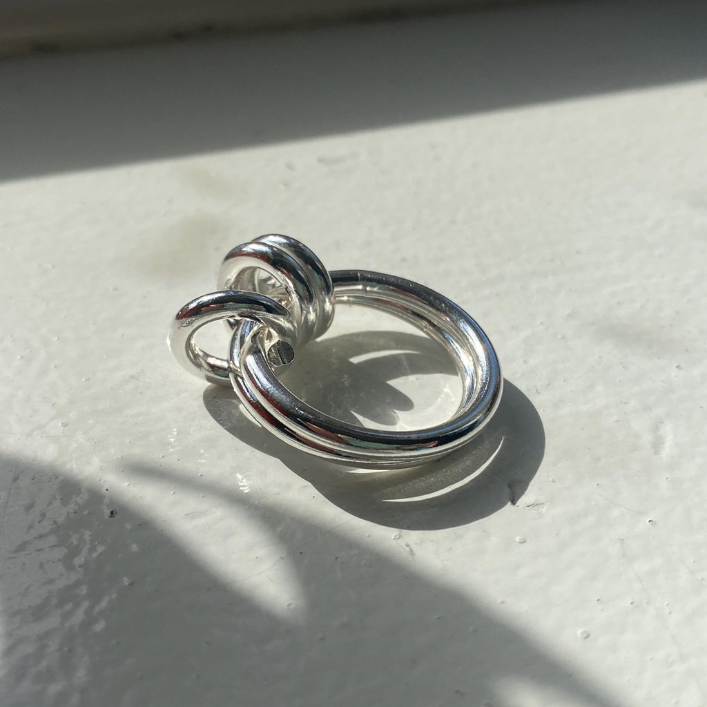 Sterling Silver Multi-Link Ring
