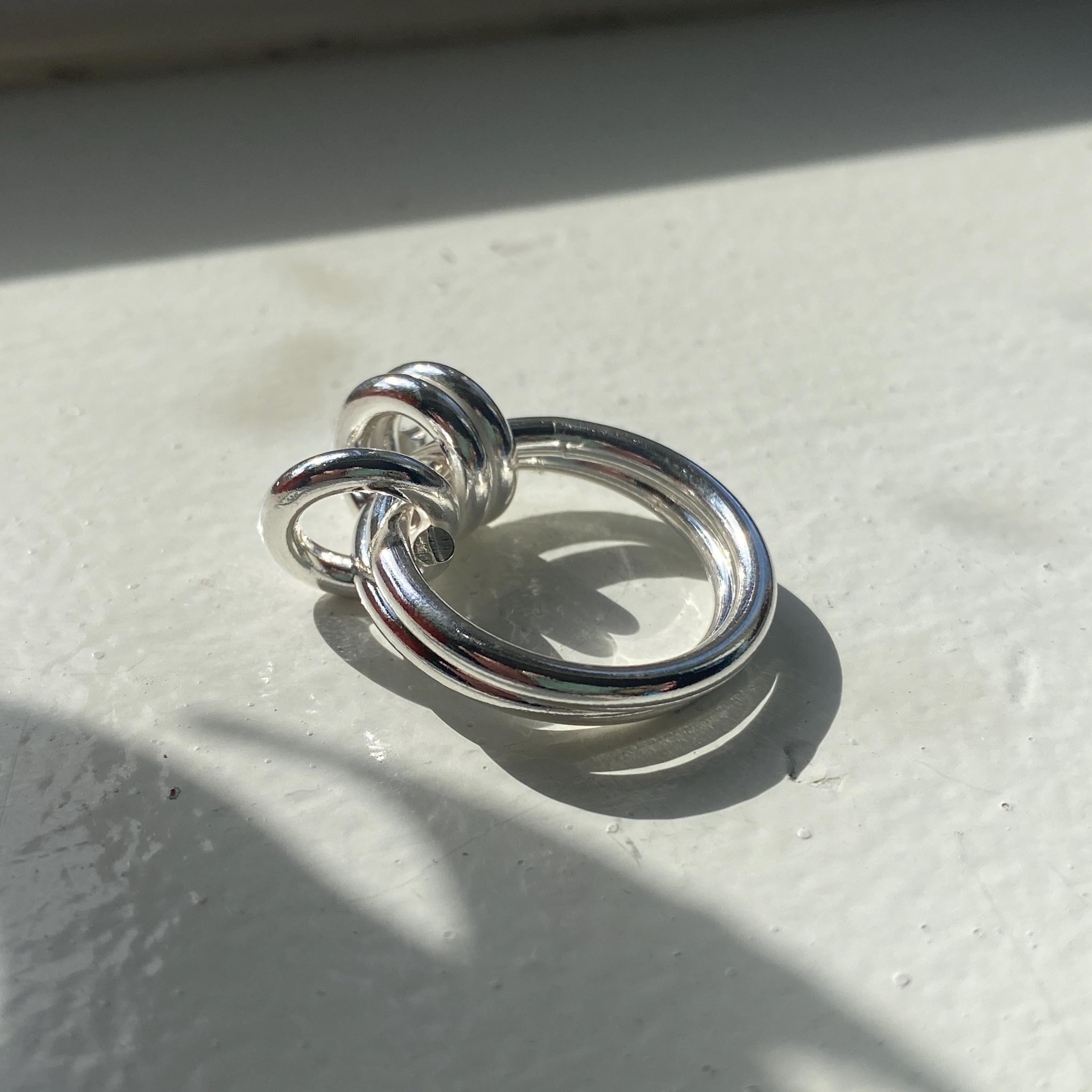 Sterling Silver Multi-Link Ring