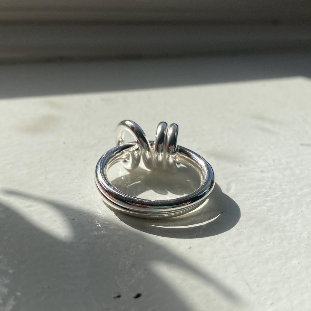 Sterling Silver Multi-Link Ring