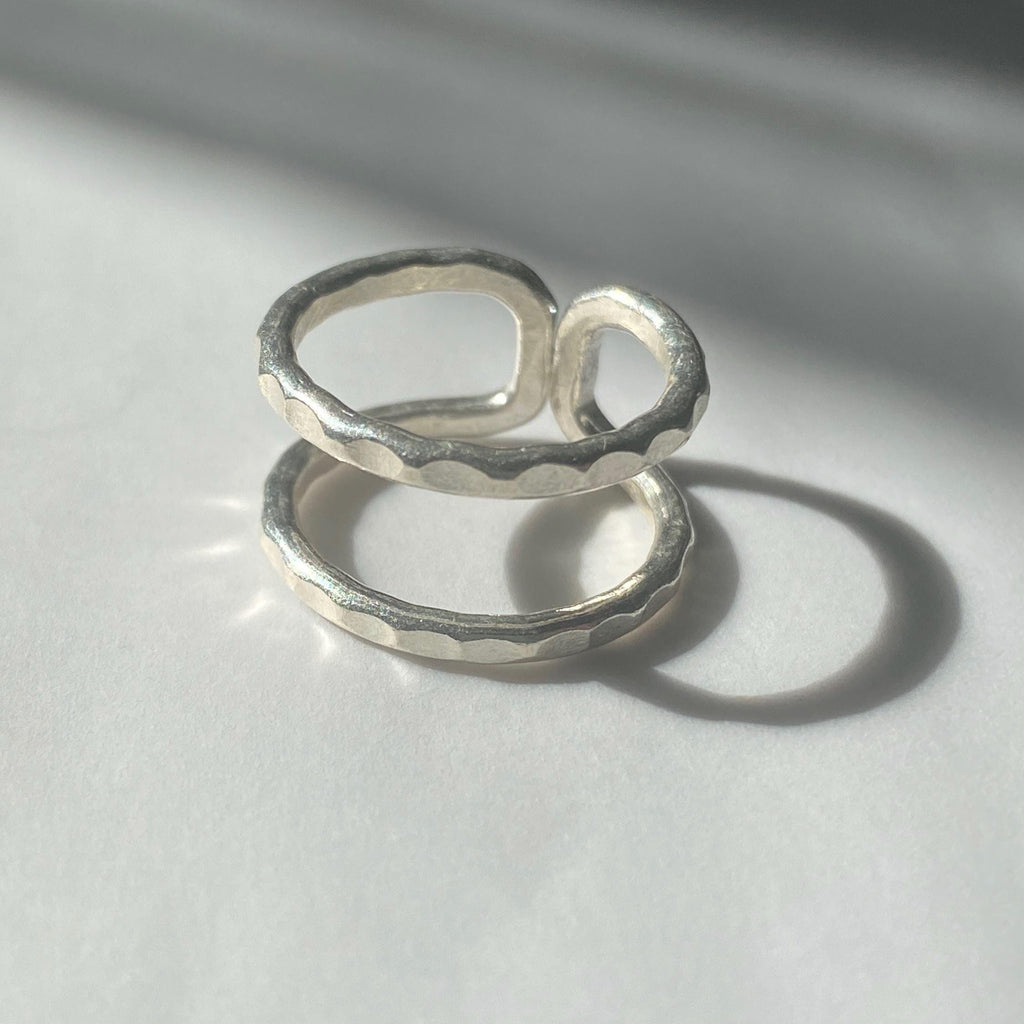 Hammered Phantom Ring