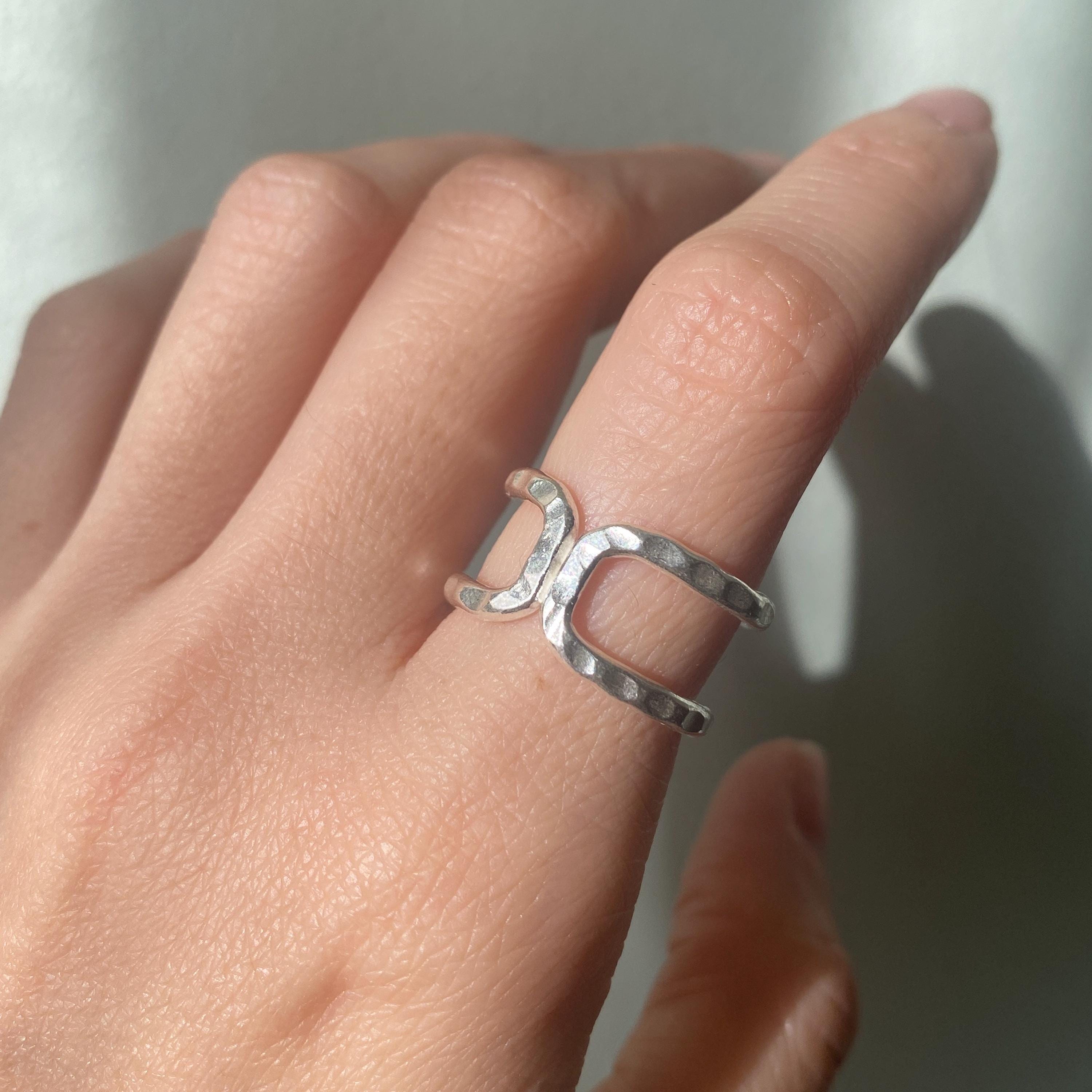 Hammered Phantom Ring