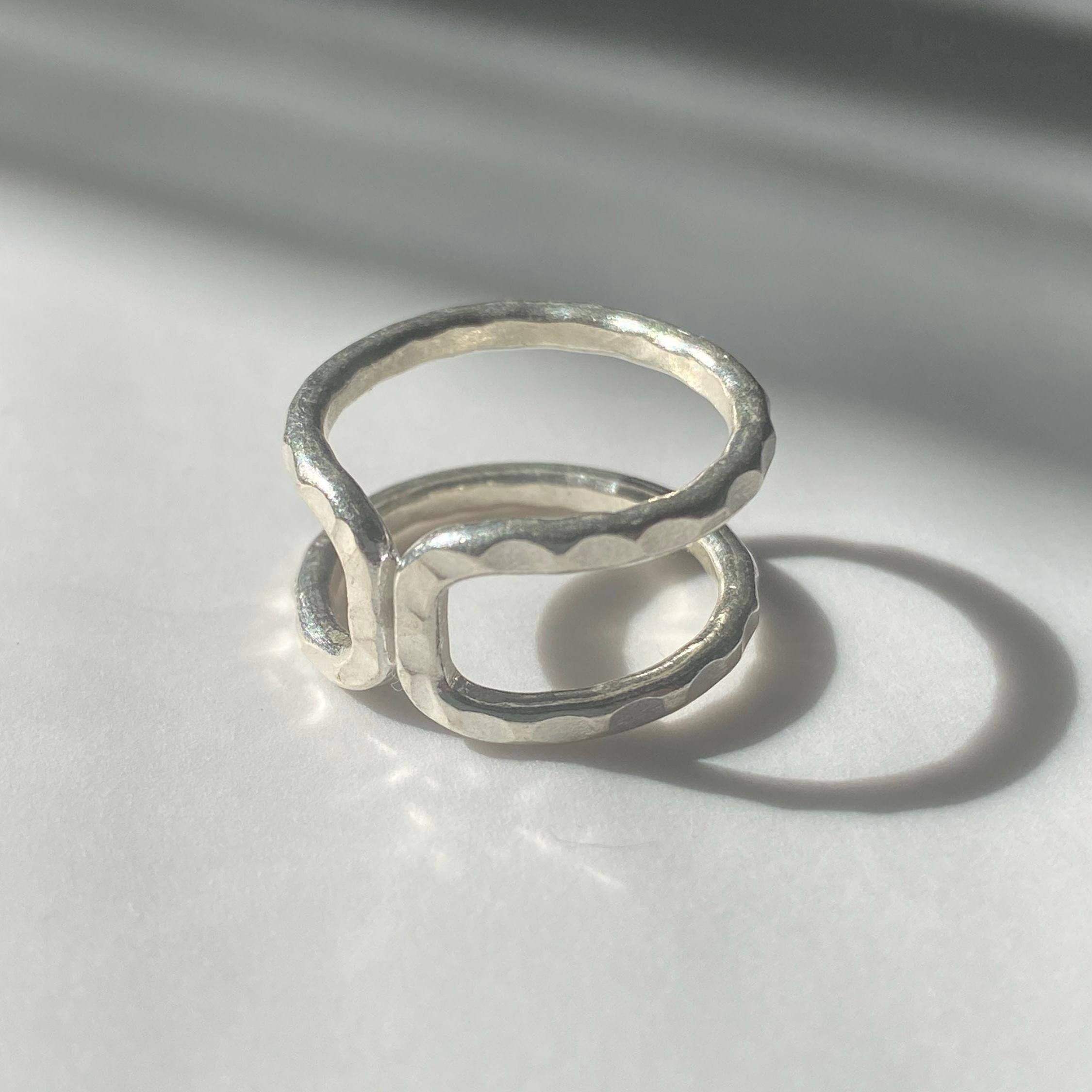 Hammered Phantom Ring