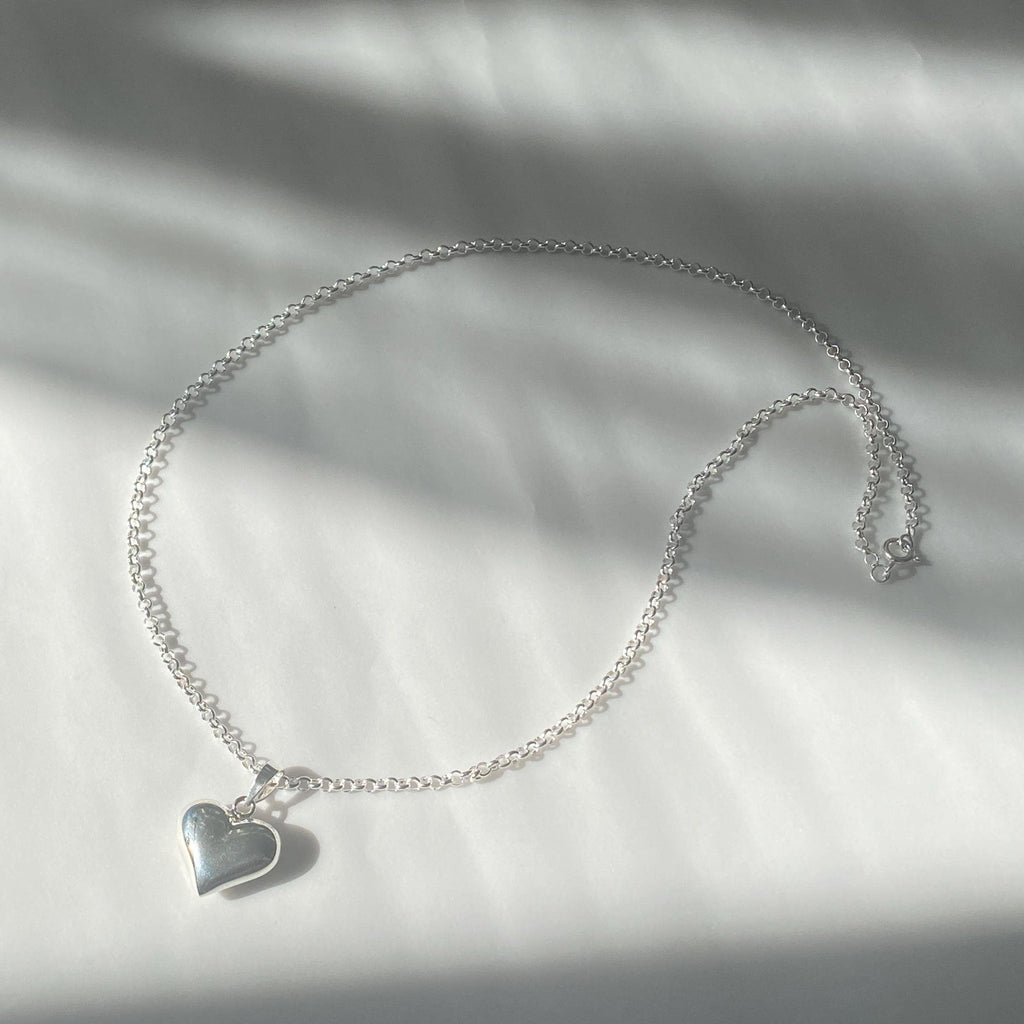 Sterling Silver Heart Necklace