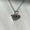 Sterling Silver Heart Necklace