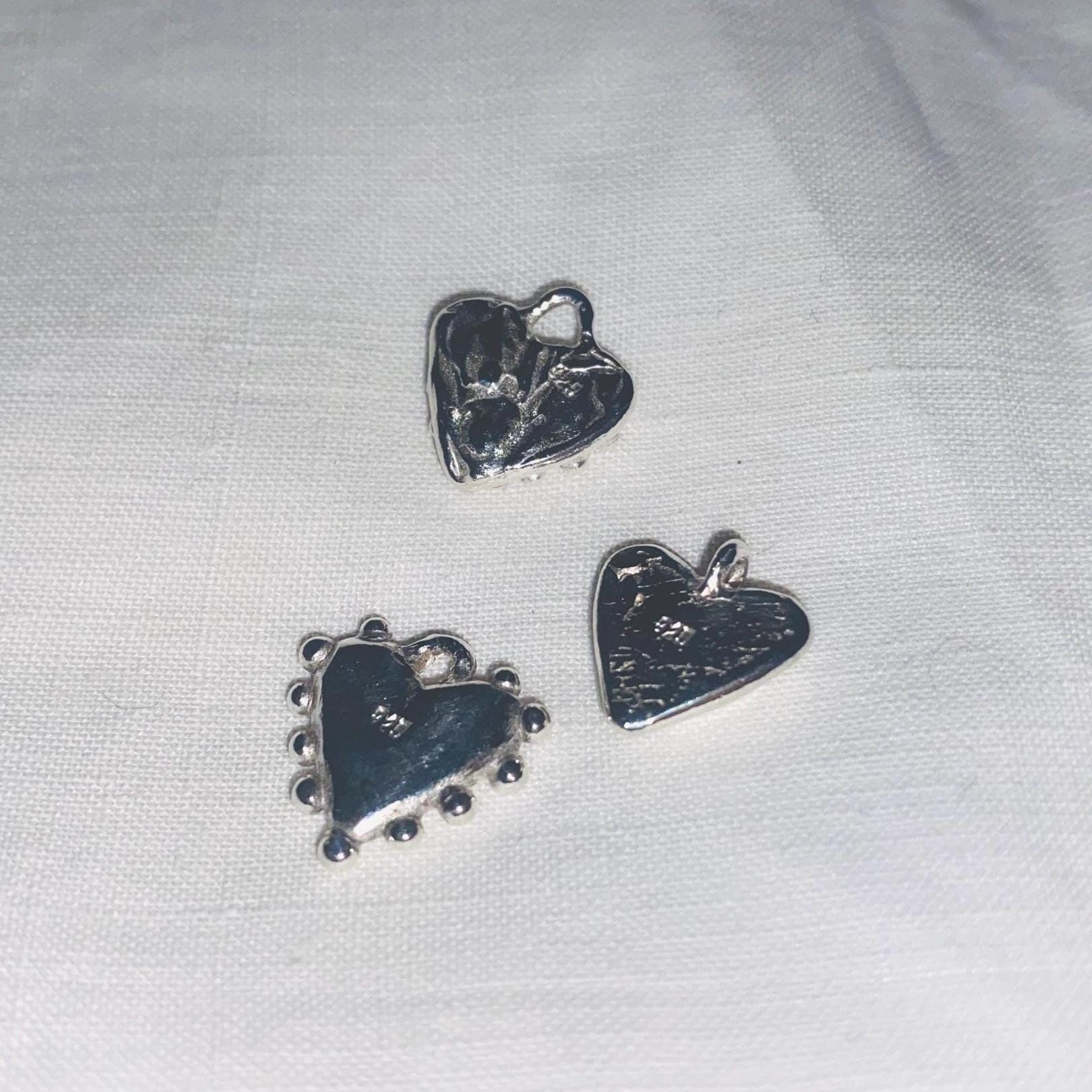 Handcrafted Sterling Silver Heart Necklace